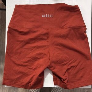 NOBULL Women's Red Shorts